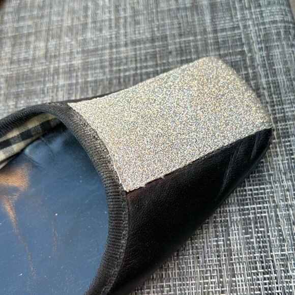 Good Lucky Black and Silver Sparkle Accent Flats - Picture 7 of 7